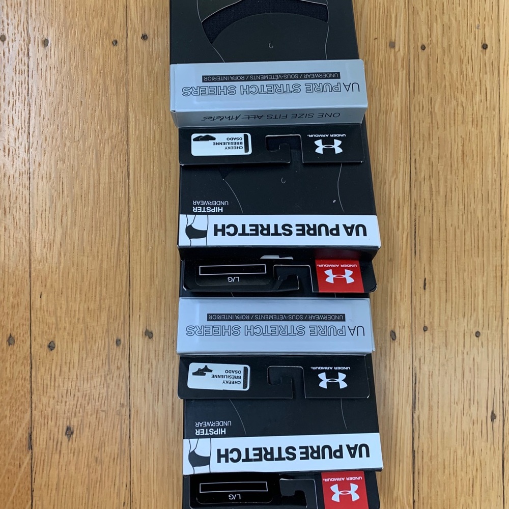 Brand new Under Armour hipster underwear 5 pairs